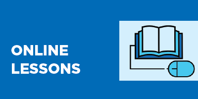 online lessons button