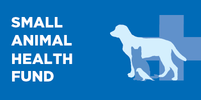 small animal health fund button
