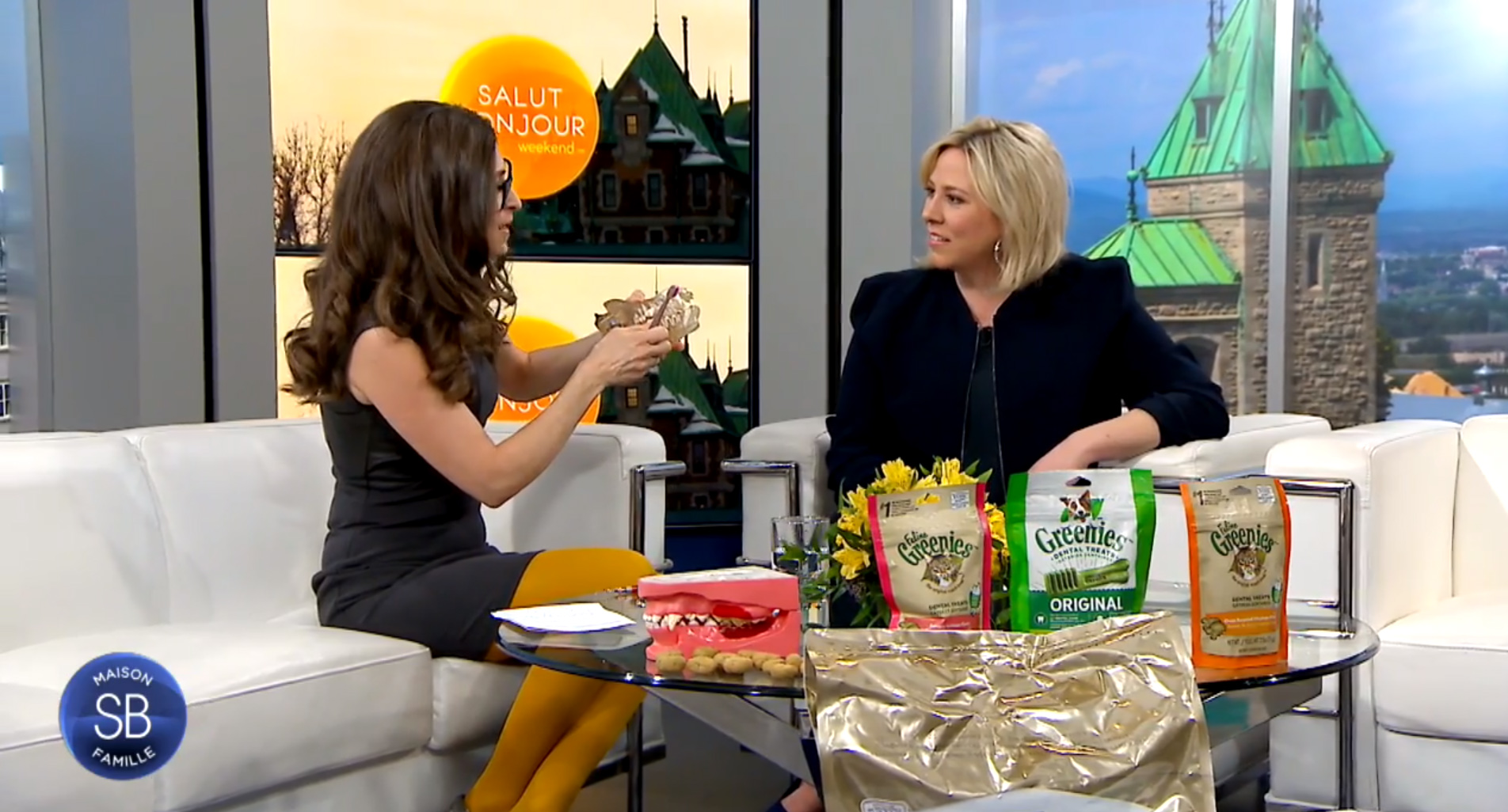 Claudia Gilbert à Salut Bonjour