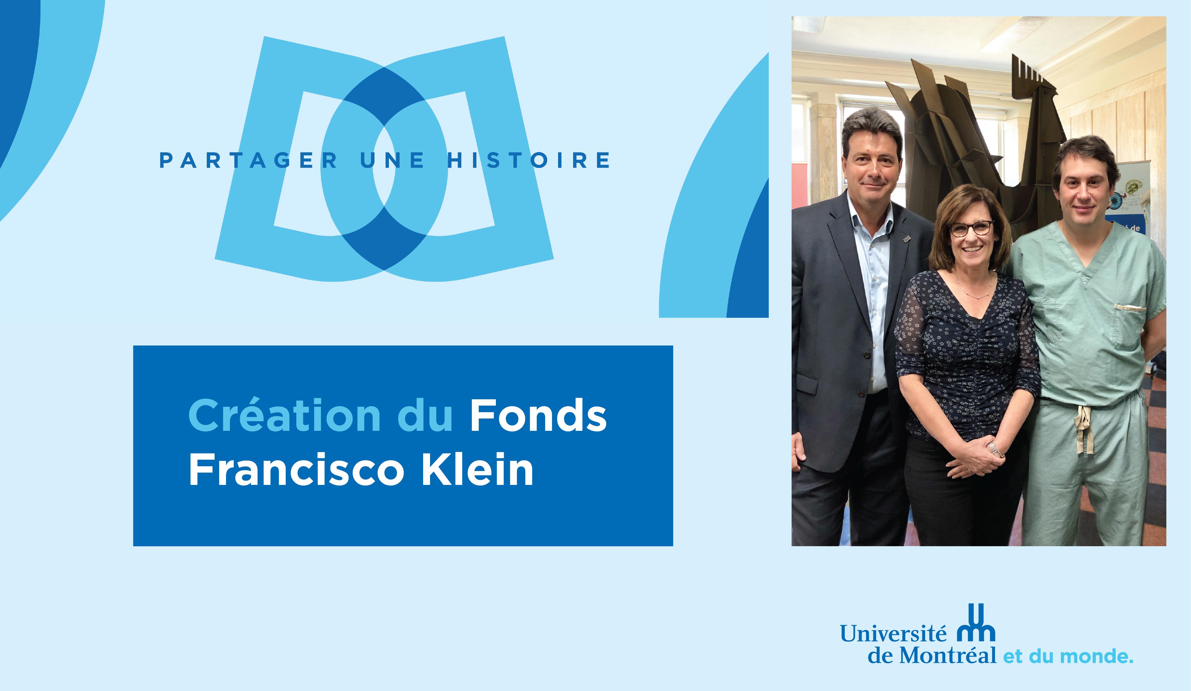 Création du Fonds Francisco Klein