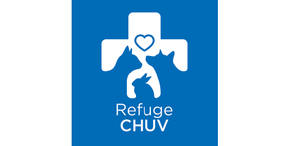 Logo Refuge CHUV bleu